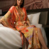 Mermaid Orange Kimono