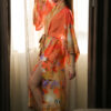 Mermaid Orange Kimono