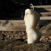 Male Body Sculpture Candle
