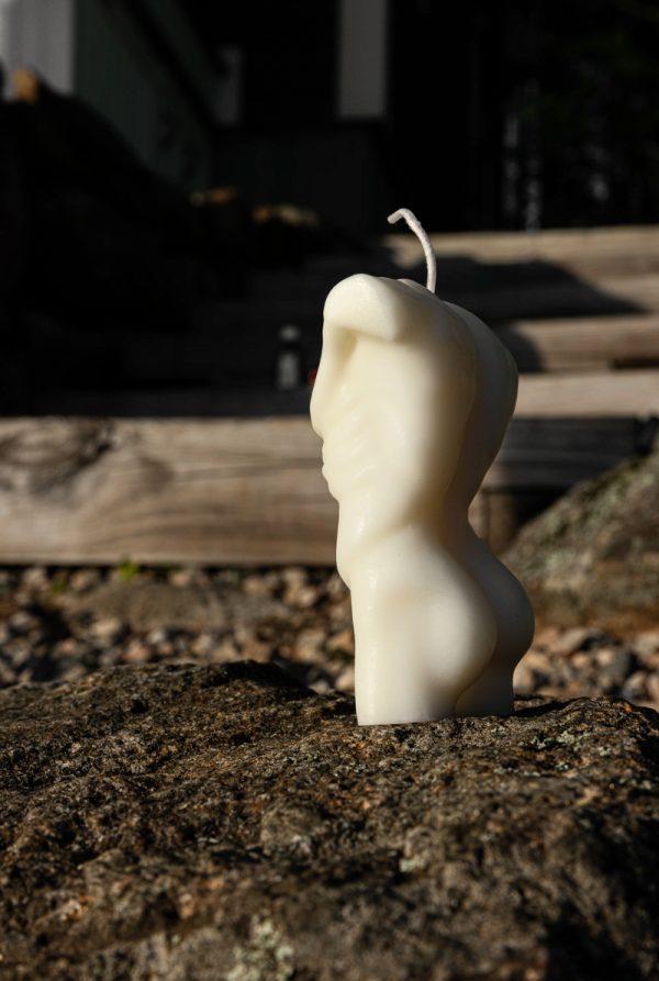 Male Body Sculpture Candle